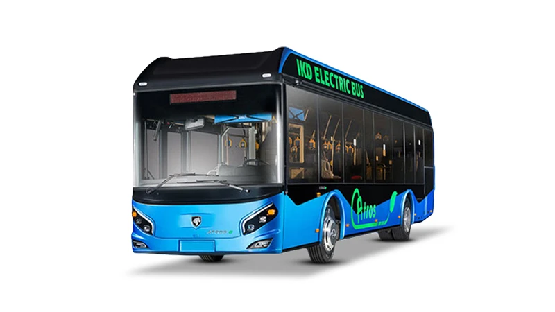 اتوبوس برقی E-ATROS ایران‌ خودرو دیزل