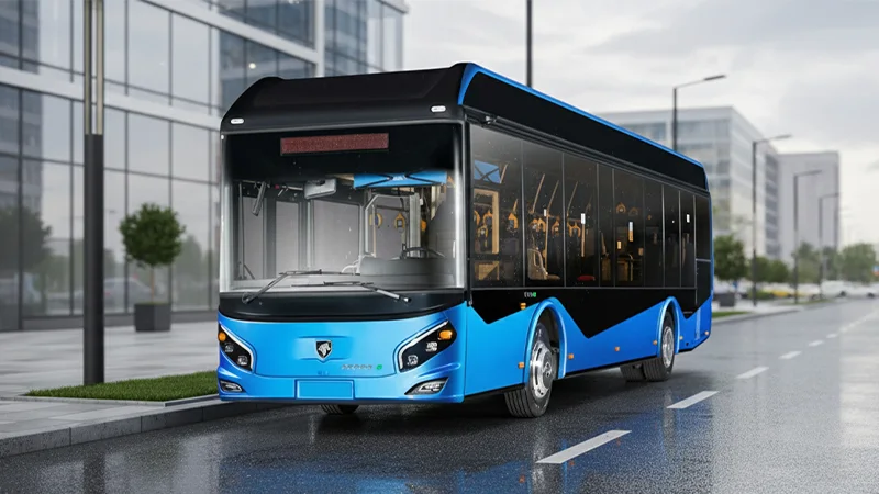 اتوبوس برقی E-ATROS ایران‌ خودرو دیزل