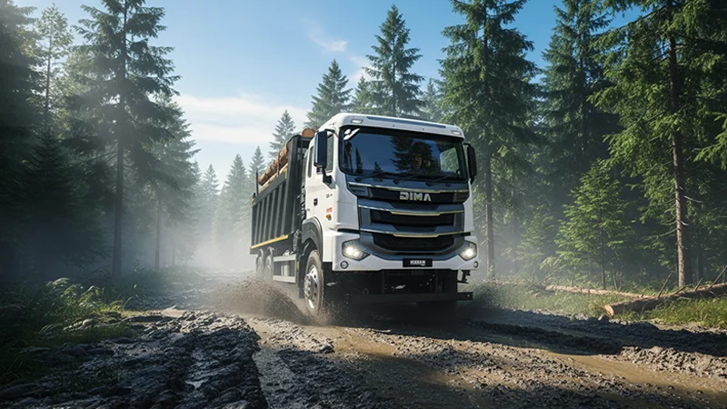 کامیون کمپرسی دما HR500 کامیون کمپرسی دما HR500