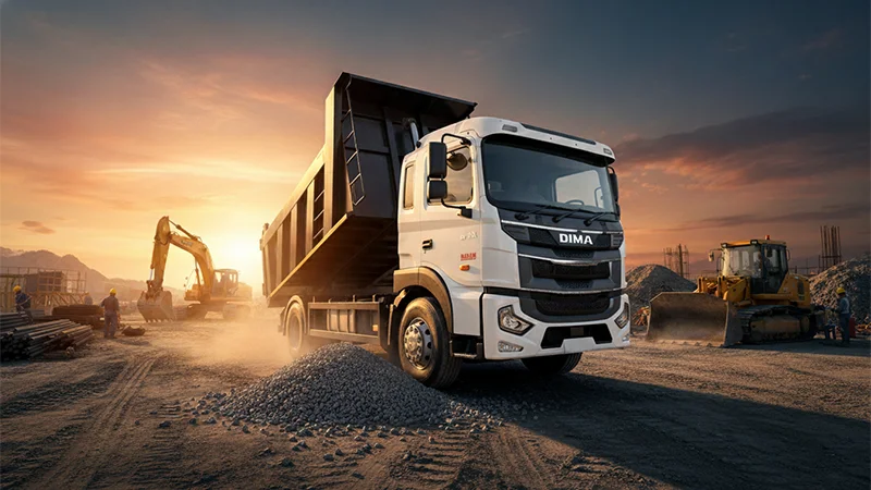 کامیون کمپرسی دیما MR285 کامیون کمپرسی دیما MR285