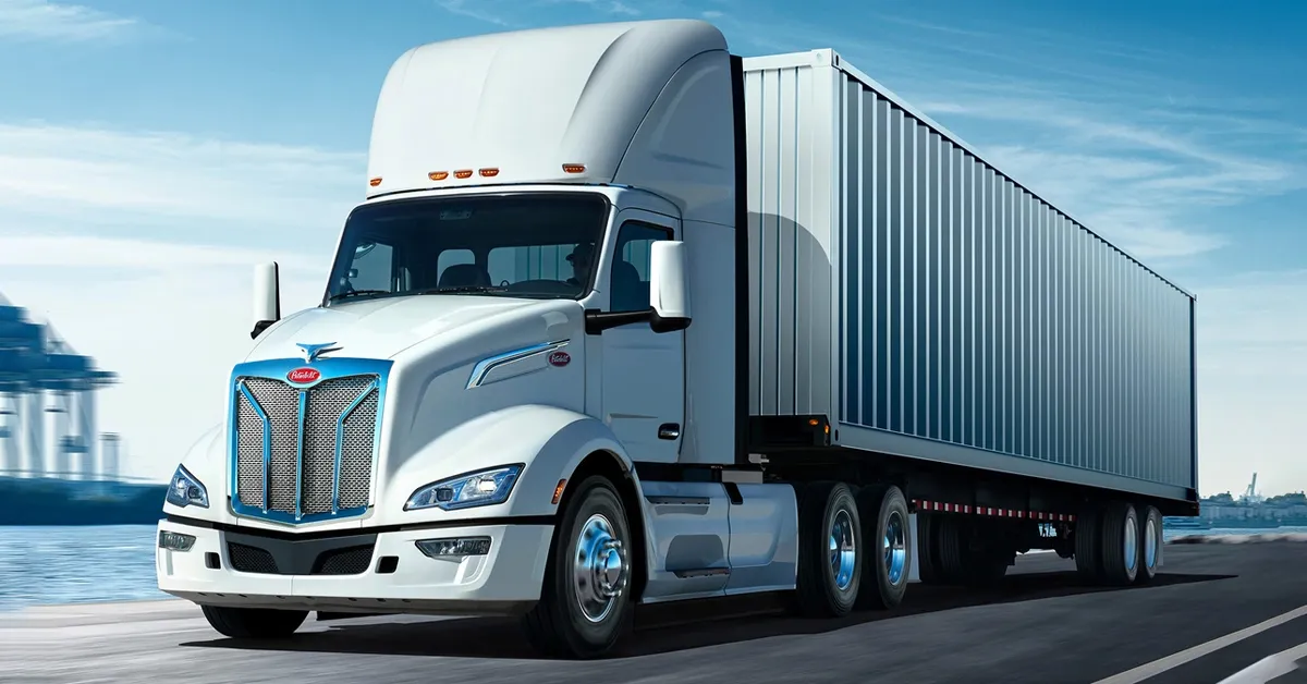 پیتربیلت ۵۷۹EV؛ گام به سوی آینده‌ای برقی