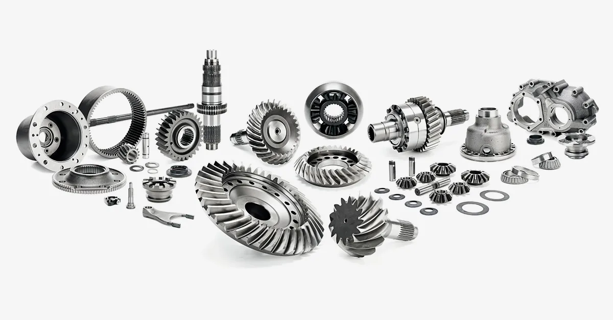 اجزای اصلی دیفرانسیل؛ از پینیون تا کرانویل