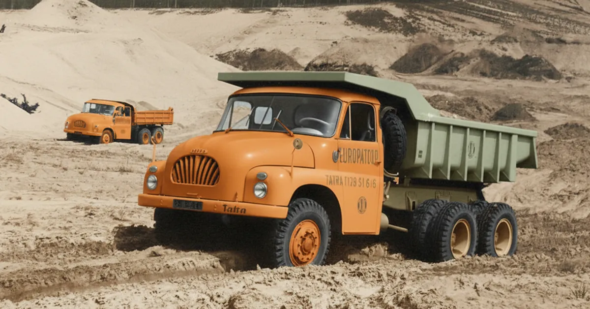 بلوغ صنعتی تاترا_ عصر طلایی کامیون‌های آفرود 3