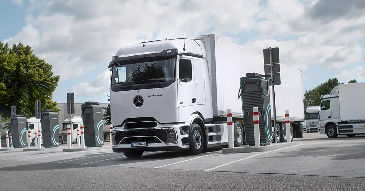 بهترین کامیون سال ۲۰۲۵؛ Mercedes-Benz eActros 600 آینده حمل‌ونقل سنگین برقی