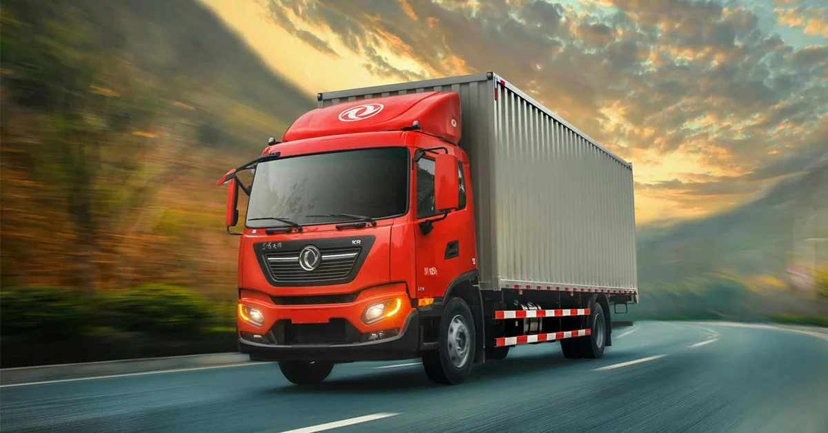 رتبه ۵_ Dongfeng – پایدارترین شاسی و کنترل واژگونی در کامیون‌های سنگین