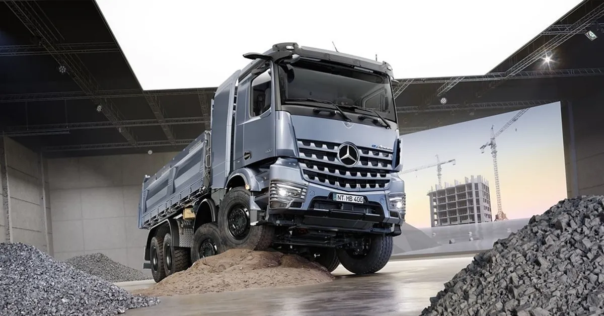 فناوری‌های کلیدی آفرودی و عمرانی در کامیون‌های Arocs