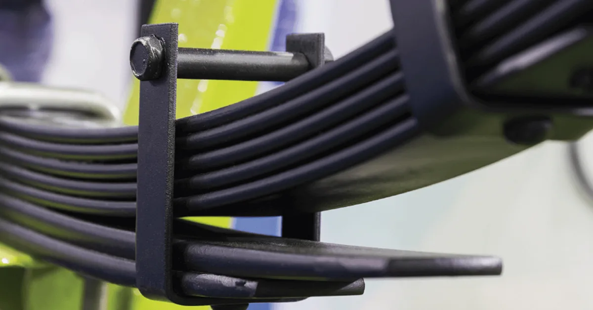 فنر تخت چندلایه (فنر شمشی سنتی)