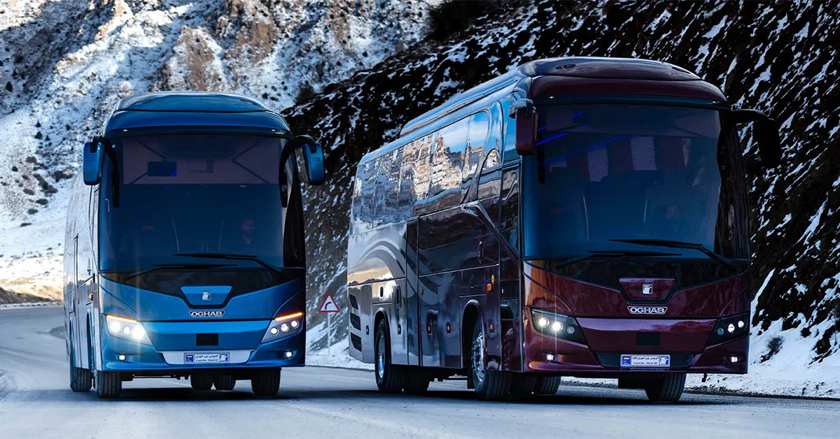 محاسبه و اندازه‌گیری ظرفیت اتوبوس های بین شهری