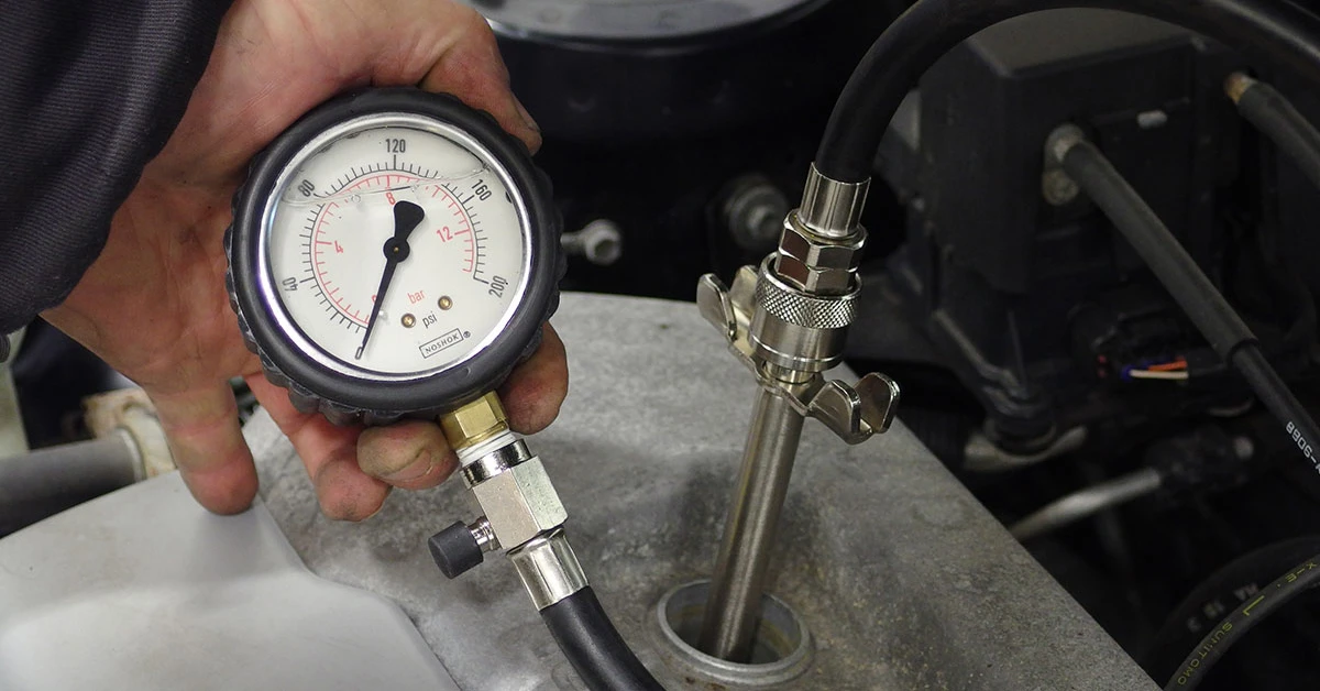 مراحل تست سلامت سوپاپ‌ها با فشارسنج