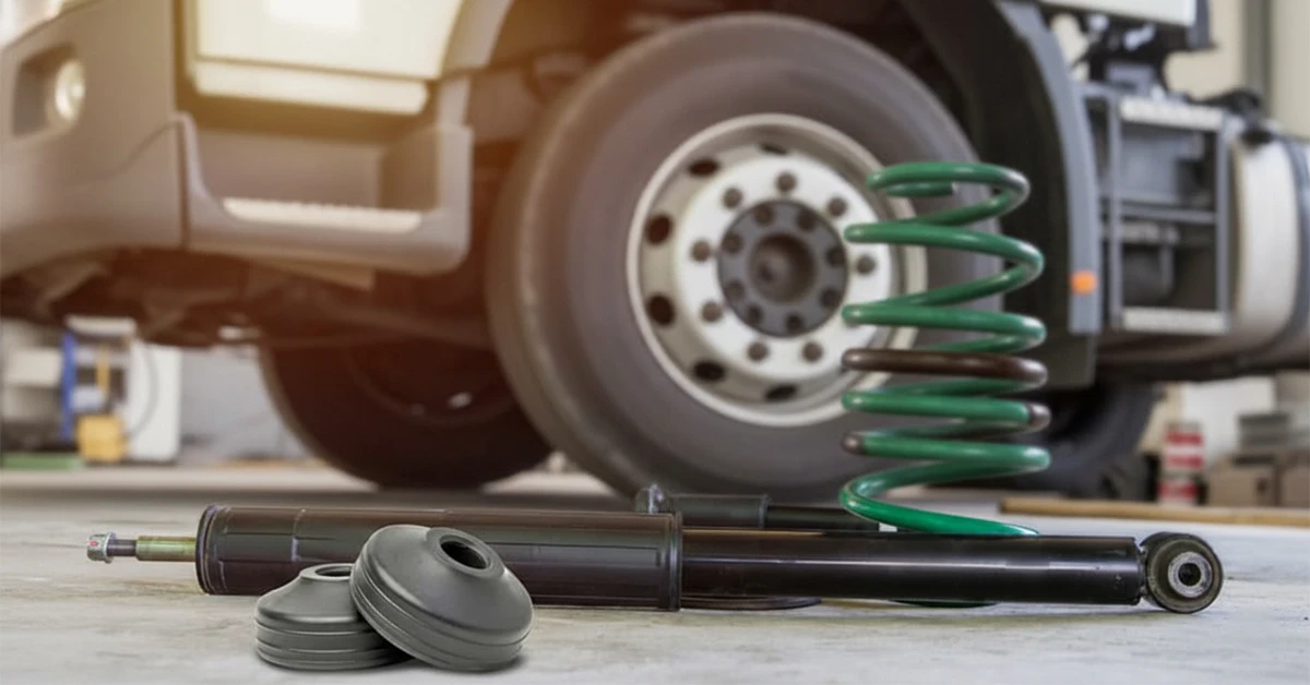 مراحل سرویس بازویی‌ها و میل موجگیر کامیون‌ها (گام‌به‌گام)