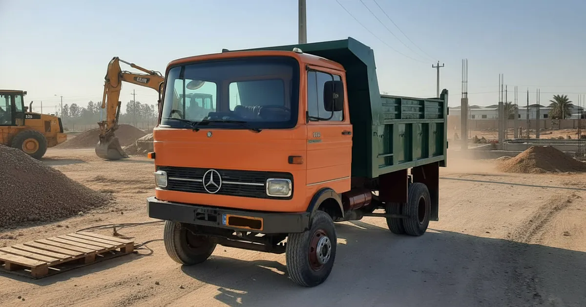 مرسدس بنز 608 و 808 (خاور کمپرسی)