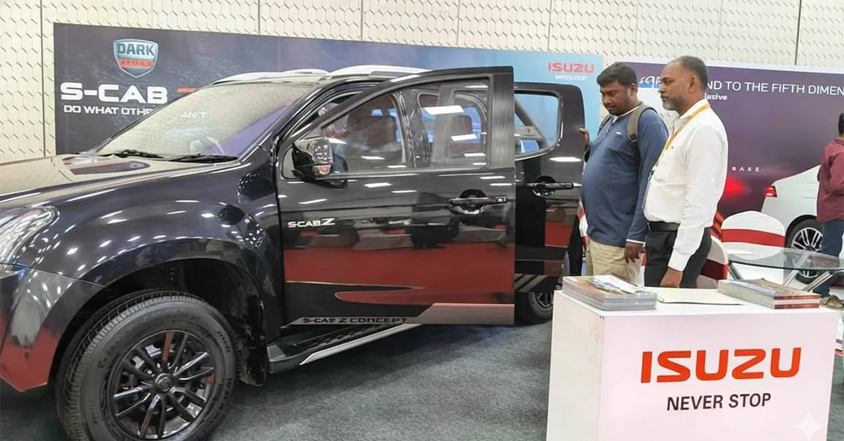 نسخه لوکس وانت ایسوزو S-Cab Z برای اولین بار در هند معرفی شد