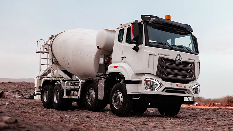 کامیون میکسر هوو 8×4 کامیون میکسر هوو 8×4