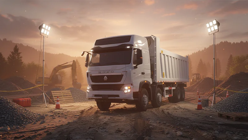 کامیون کمپرسی هوو A7 6×4 کامیون کمپرسی هوو A7 6×4