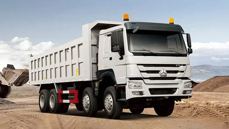 کامیون کمپرسی هوو A7 8×4 کامیون کمپرسی هوو A7 8×4