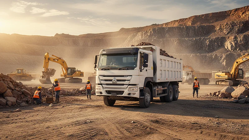 کامیون کمپرسی هوو ۳۳۶ 6×4 کامیون کمپرسی هوو ۳۳۶ 6×4
