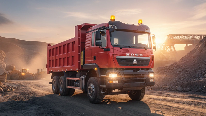 کامیون کمپرسی هوو ۳۷۱ 6×4 کامیون کمپرسی هوو ۳۷۱ 6×4