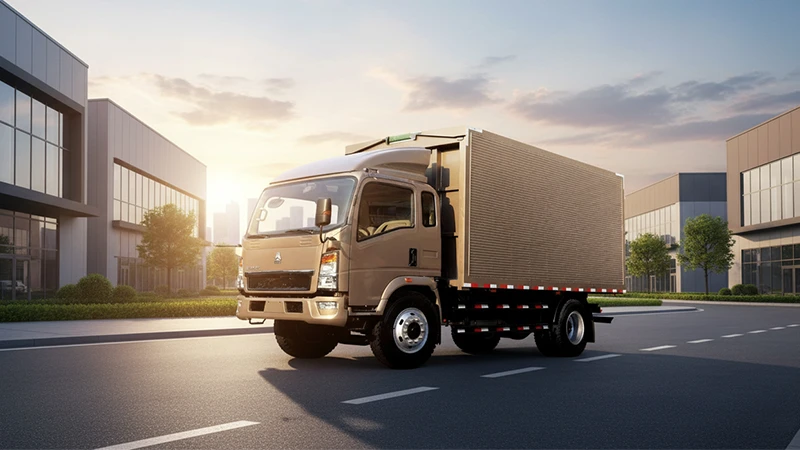 کامیونت HOWO 8T Cargo Truck کامیونت HOWO 8T Cargo Truck