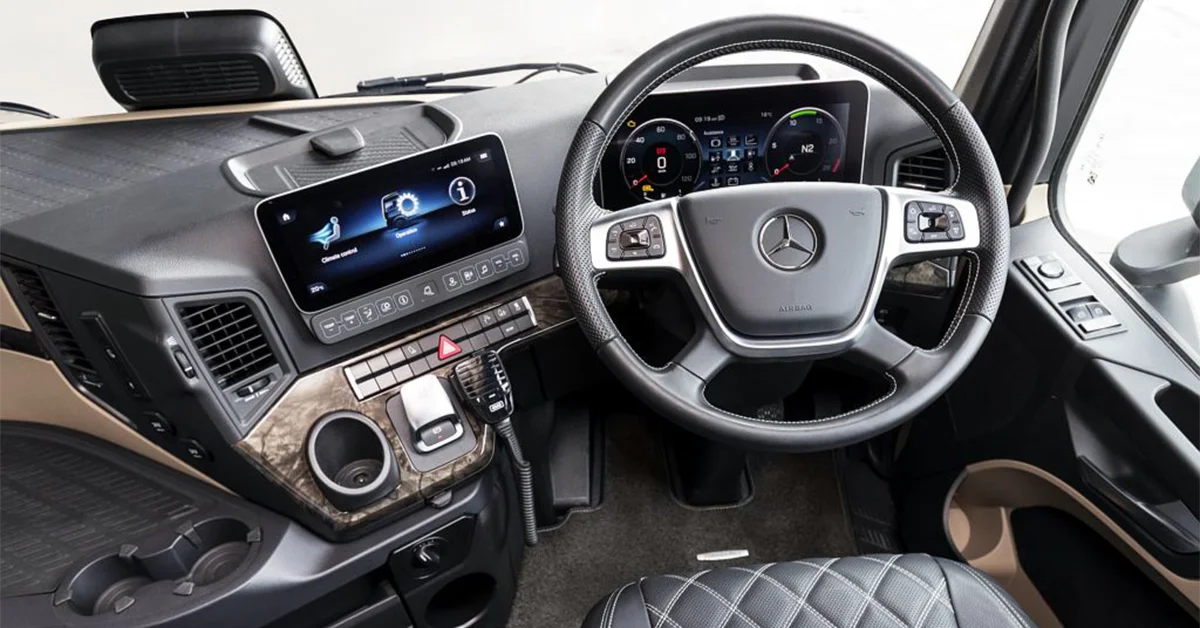 آکتروس مرسدس بنز با کابین جدید ProCabin؛ کاهش مصرف سوخت و افزایش ایمنی