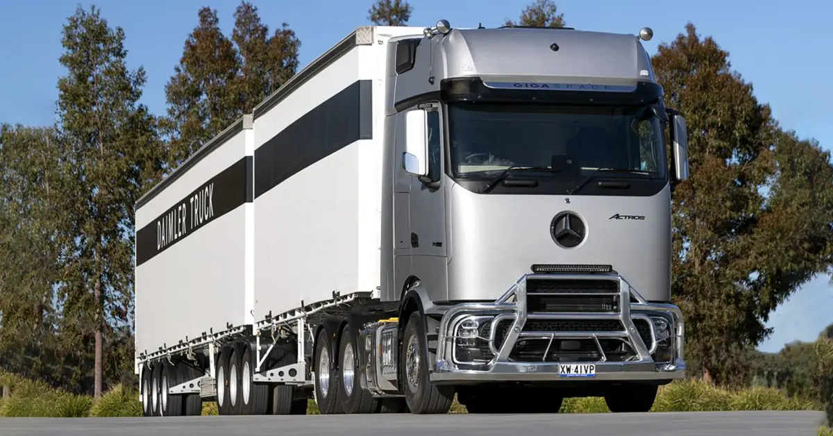 آکتروس مرسدس بنز با کابین جدید ProCabin؛ کاهش مصرف سوخت و افزایش ایمنی