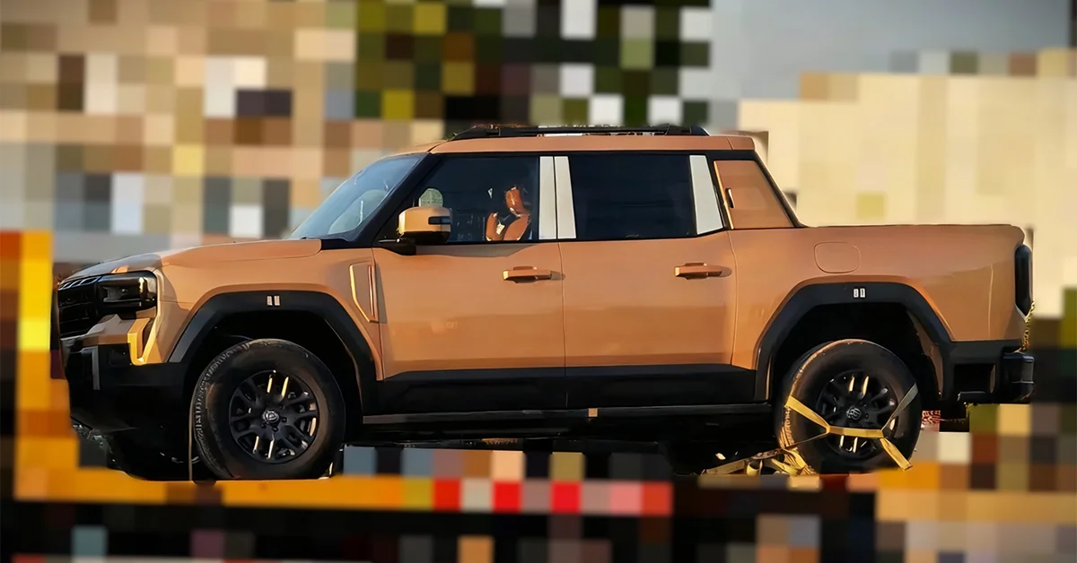 افشای نخستین تصاویر و جزئیات پیکاپ آفرودی چری جتور F700