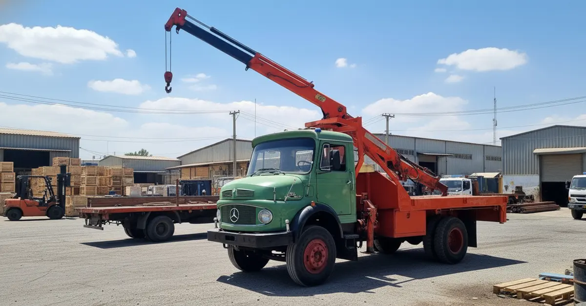 بنز ۹۱۱؛ انتخاب کلاسیک و قابل‌ اعتماد برای جرثقیل‌های نیمه ‌سنگین