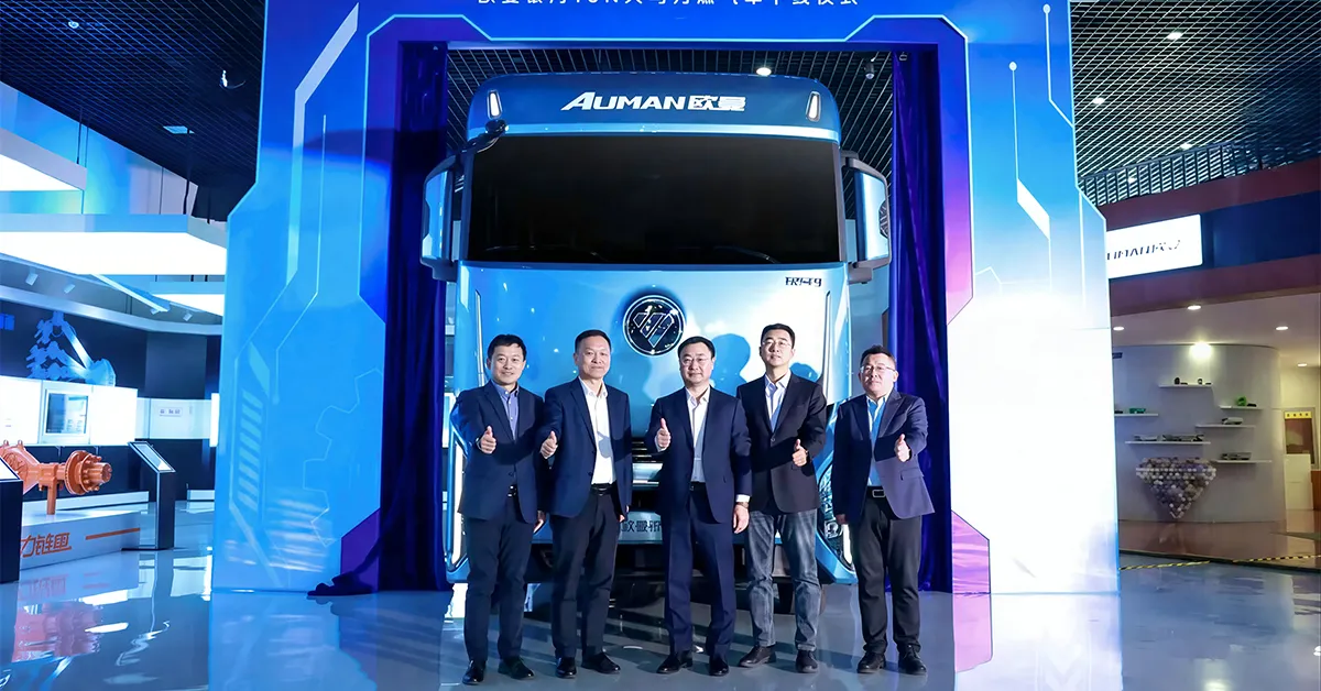 رونمایی از آومان گالاکسوس ۱۶N؛ قدرتمندترین کامیون گازسوز جهان با ۷۲۰ اسب‌بخار و ۳۶۰۰ نیوتن‌متر