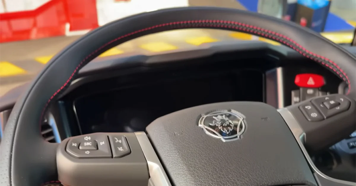 رونمایی اسکانیا از کشنده دماغدار T770 در نمایشگاه Solutrans 2025 