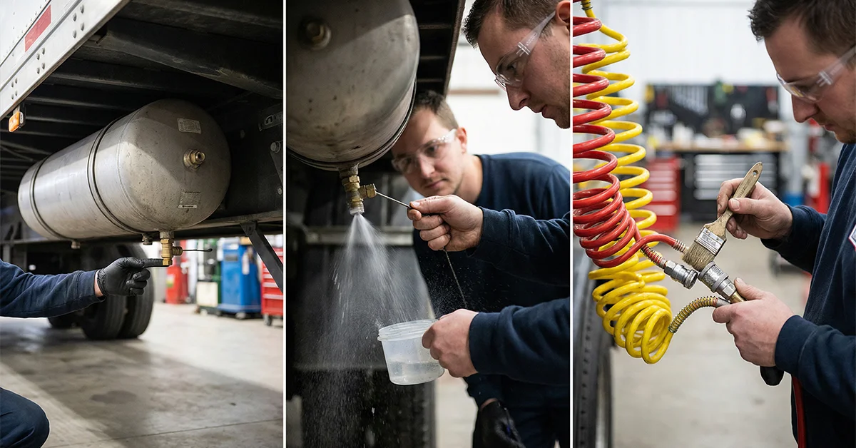 مراحل گام‌به‌گام تخلیه و پاکسازی مدار ترمز