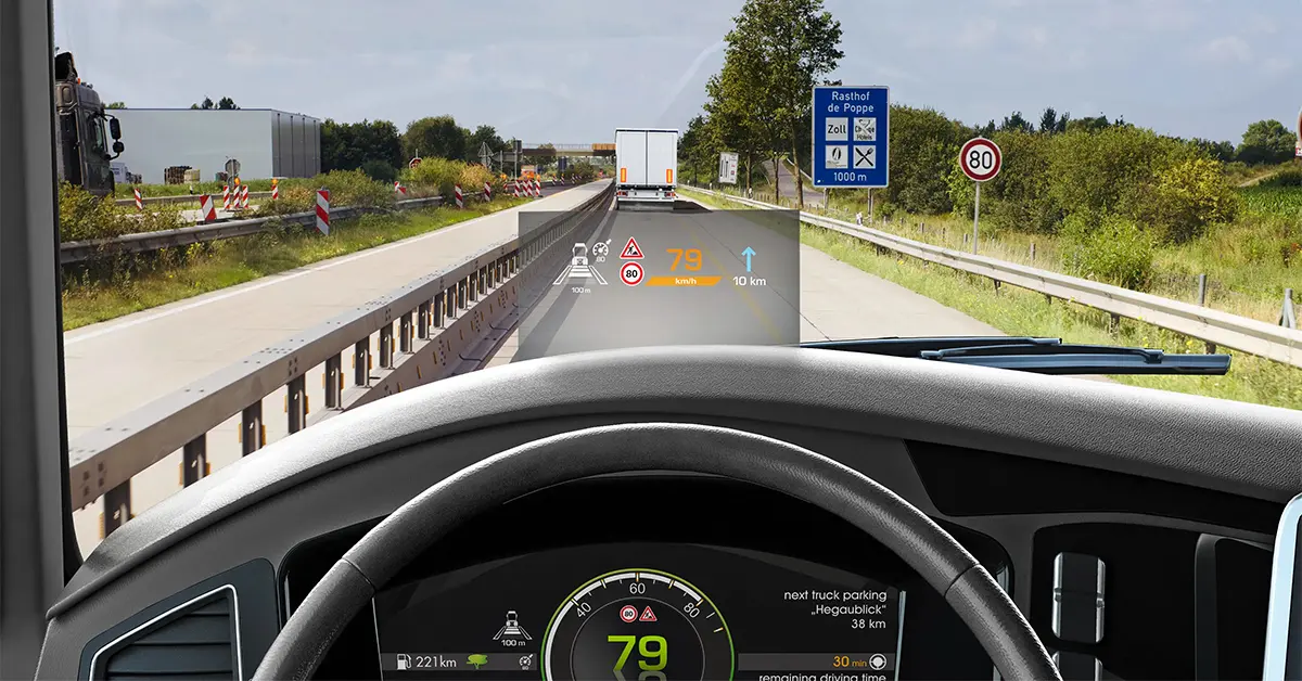 نگاهی به آینده_ شیشه‌های هوشمند و واقعیت افزوده (HUD)