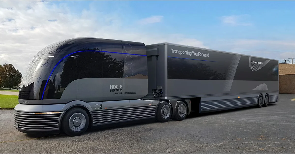 هیوندای HDC-6 Neptune؛ هنر در خدمت حمل‌ونقل