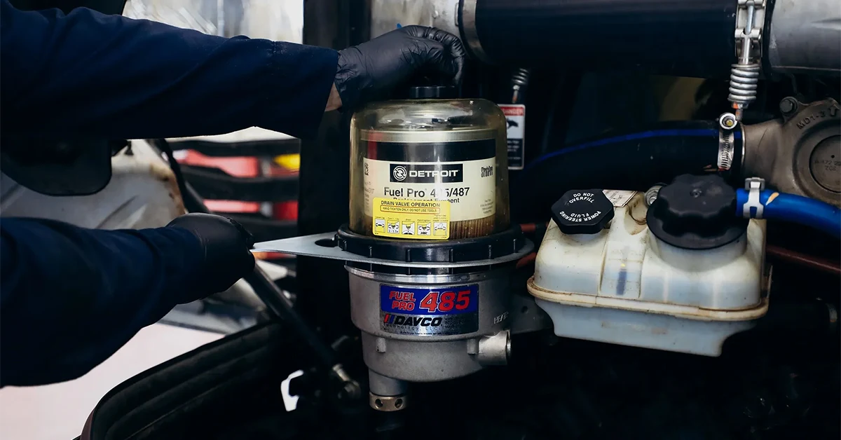 وجود آب در سیستم سوخت‌رسانی