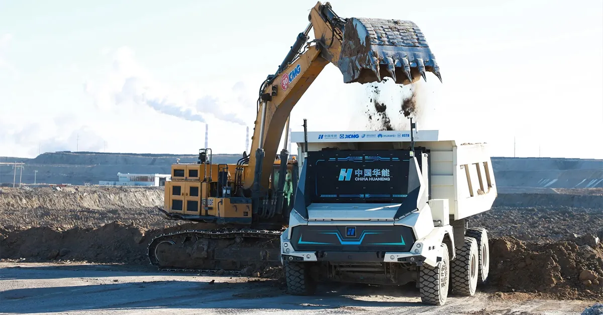 چین کامیون‌های معدنی خودران ۵G را در ارتفاعات بالا آزمایش کرد 