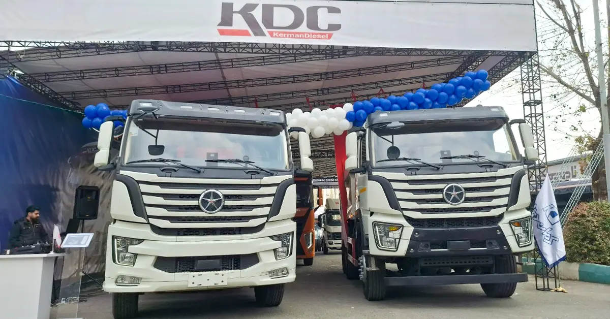 کرمان دیزل محصولات جدید خود را در نهمین نمایشگاه حمل‌ونقل و لجستیک رونمایی می‌کند