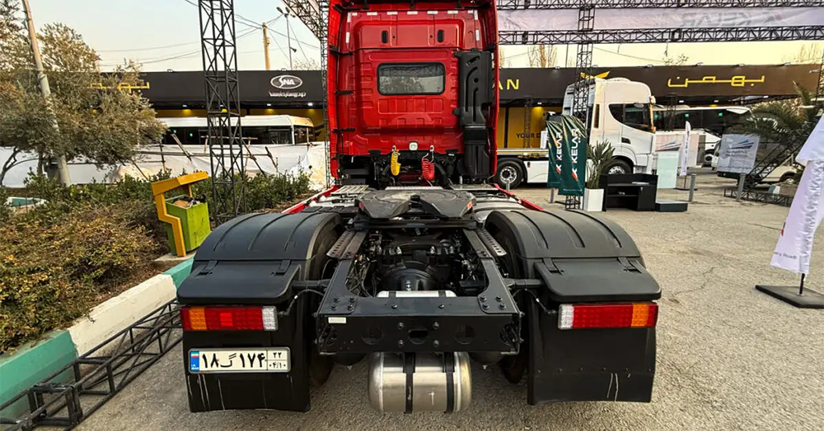 معرفی کشنده جدید ۵۶۰ اسب بخاری کلار در نهمین نمایشگاه حمل و نقل و لجستیک