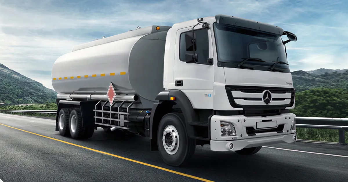 ۲. بنز آکسور (Axor 1828_2528)؛ کم‌هزینه و جان ‌سخت