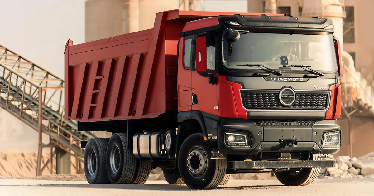 ۲. کمپرسی شکموتو Shacman X5000 D