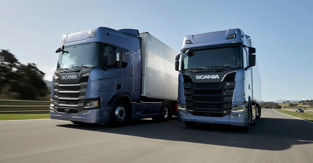 ۳. اسکانیا سری R و S؛ پیشگام در سرویس‌های منعطف