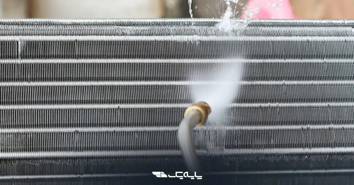  ابزار و مواد مورد نیاز برای شستشو کندانسور