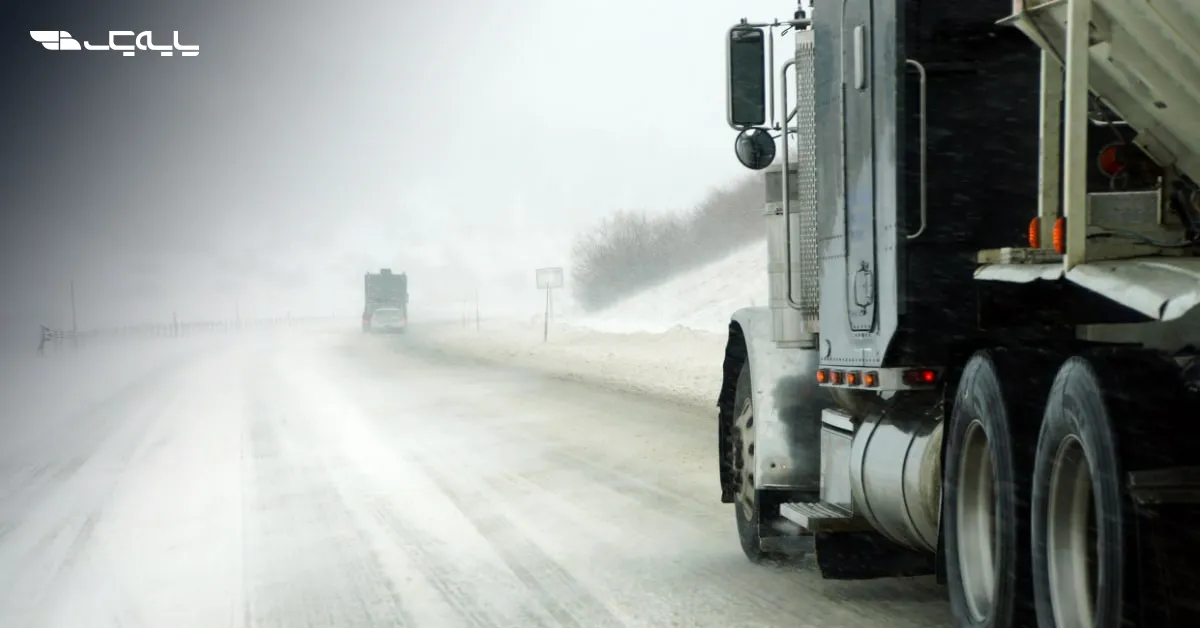 اصول رانندگی در جاده‌های یخ‌زده کوهستانی