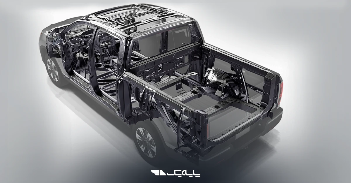 مقایسه ساختار بدنه یکپارچه و شاسی‌مستقل در پیکاپ‌ها