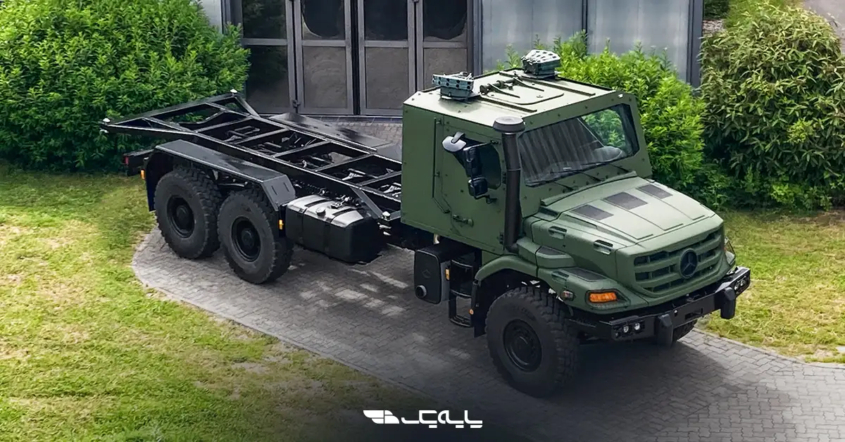 مرسدس بنز آروکس ۴۶۶۳AS؛ تراکتور سنگین برای عملیات خارج از جاده