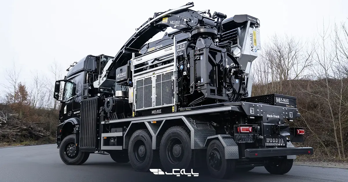 دستگاه چوب‌خردکن چگونه از توان ۶۳۰ اسب بخار استفاده می‌کند؟