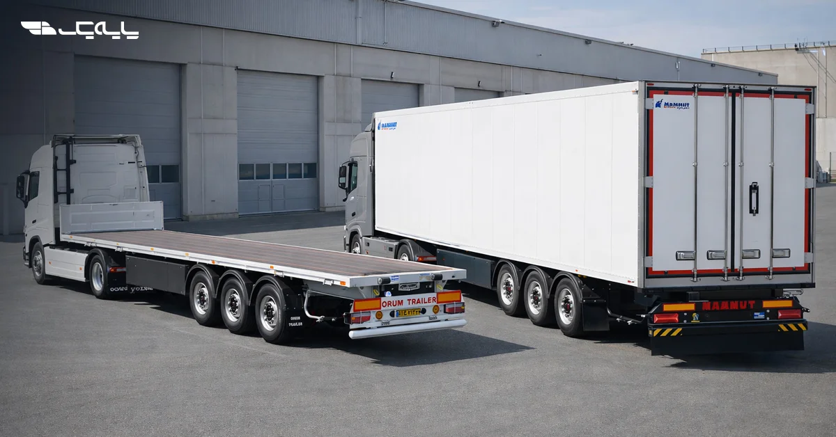 درآمد تریلر کفی بالاتر است یا یخچالی؟