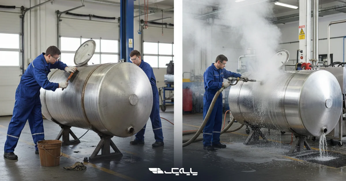 شست‌وشو و لجن‌زدایی