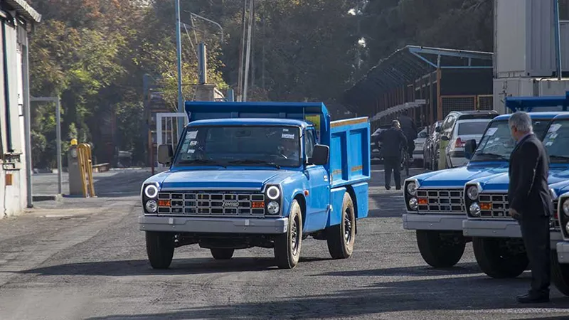 آیین واگذاری ۱۰۰۰ دستگاه کامیونت زامیاد EX کمپرسی به سازمان‌ شهرداری‌ها