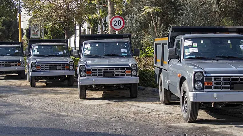 آیین واگذاری ۱۰۰۰ دستگاه کامیونت زامیاد EX کمپرسی به سازمان‌ شهرداری‌ها