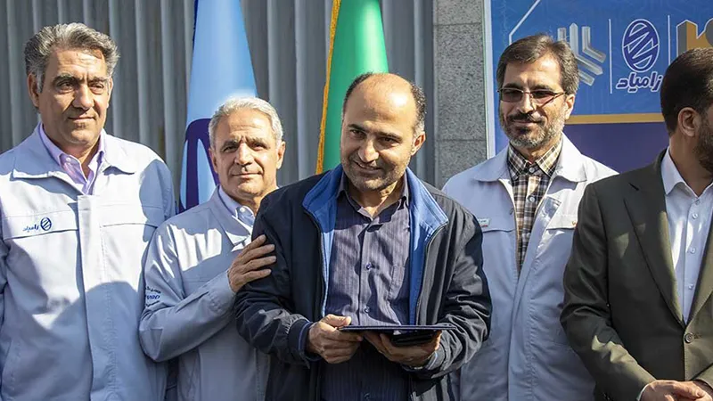 آیین واگذاری ۱۰۰۰ دستگاه کامیونت زامیاد EX کمپرسی به سازمان‌ شهرداری‌ها