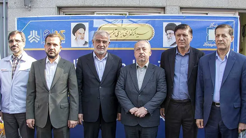 آیین واگذاری ۱۰۰۰ دستگاه کامیونت زامیاد EX کمپرسی به سازمان‌ شهرداری‌ها