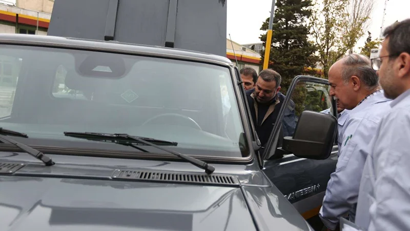 بازدید مدیران ارشد بانک صنعت و معدن از خطوط تولید زامیاد